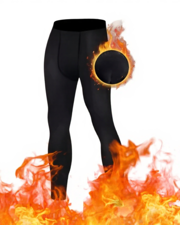 Warm Fleece Compression Leggings
