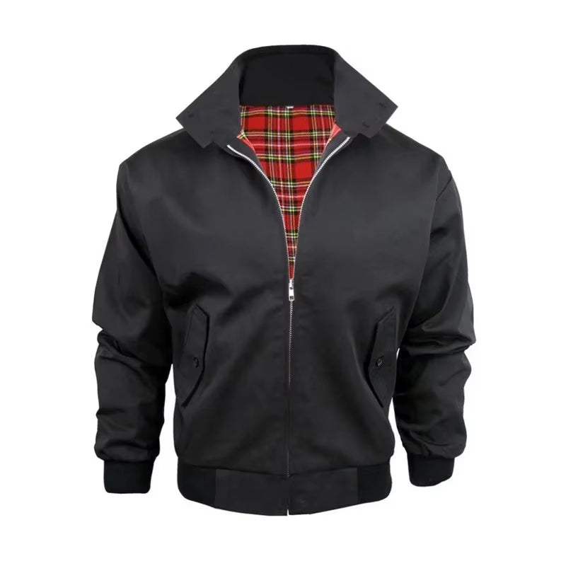 Men'S Autumn and Winter New Breathable Jacket, Retro Casual Warm and Fashionable Jacket Men'S Versatile and Trendy Jacket