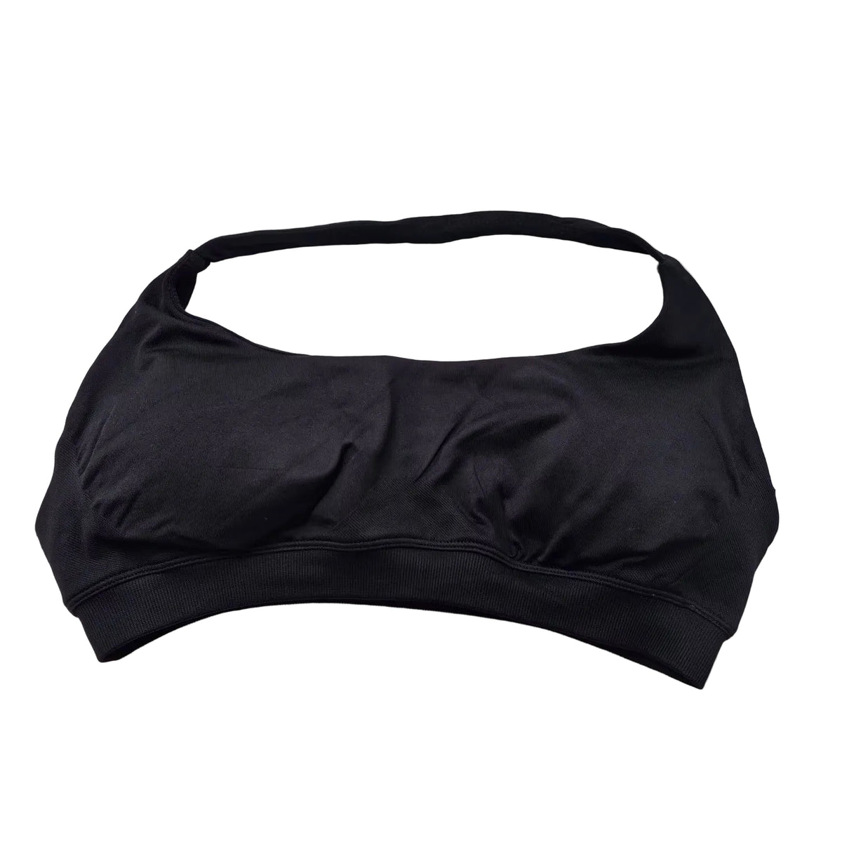 Women Seamless Halter Sports Bra High Support Push-Up Open Back Activewear Gym Tank Top Fitness Yoga Workout Brassiere