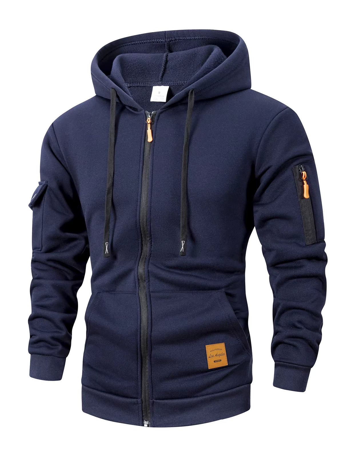 2025 New Autumn Men Sweatshirts Long Sleeve Jacket Hoodie Zipper Closure Jacket Male Hoodies Sweatshirt Slim Fit Male Clothing
