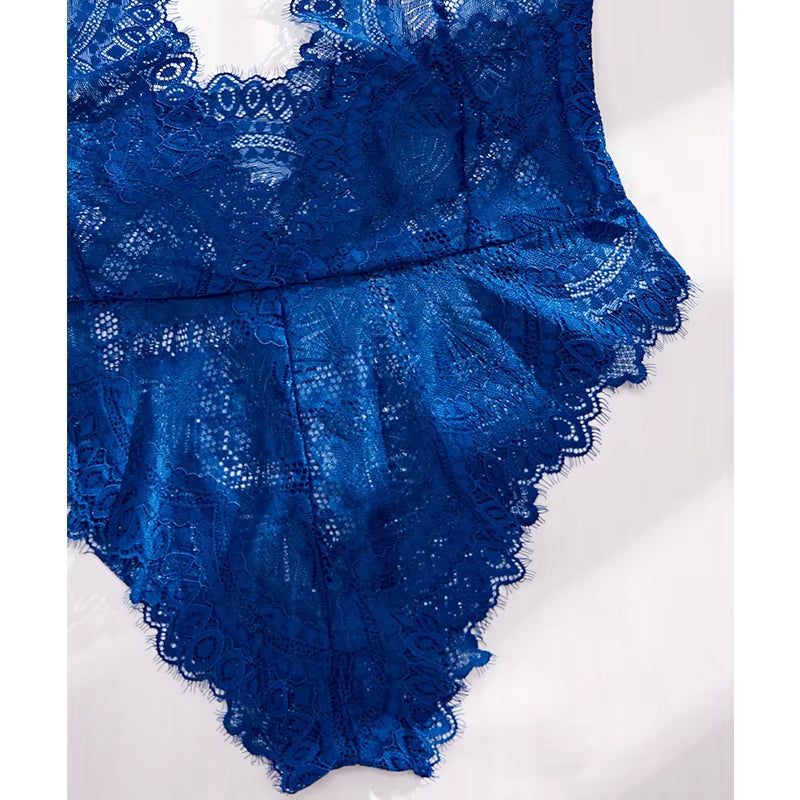 Sexy Lace Women'S Clothing Bodysuit Woman 2024 New Collection Deep V Perspective Backless Underwear One-Piece Corset Hot Costume