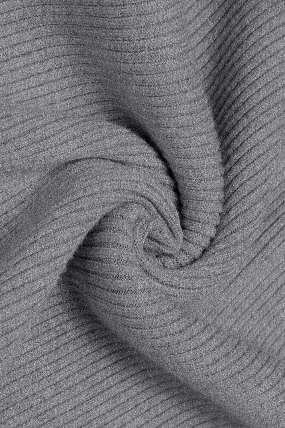 Mens Ribbed Slim Fit Knitted Pullover Casual Turtleneck Sweater