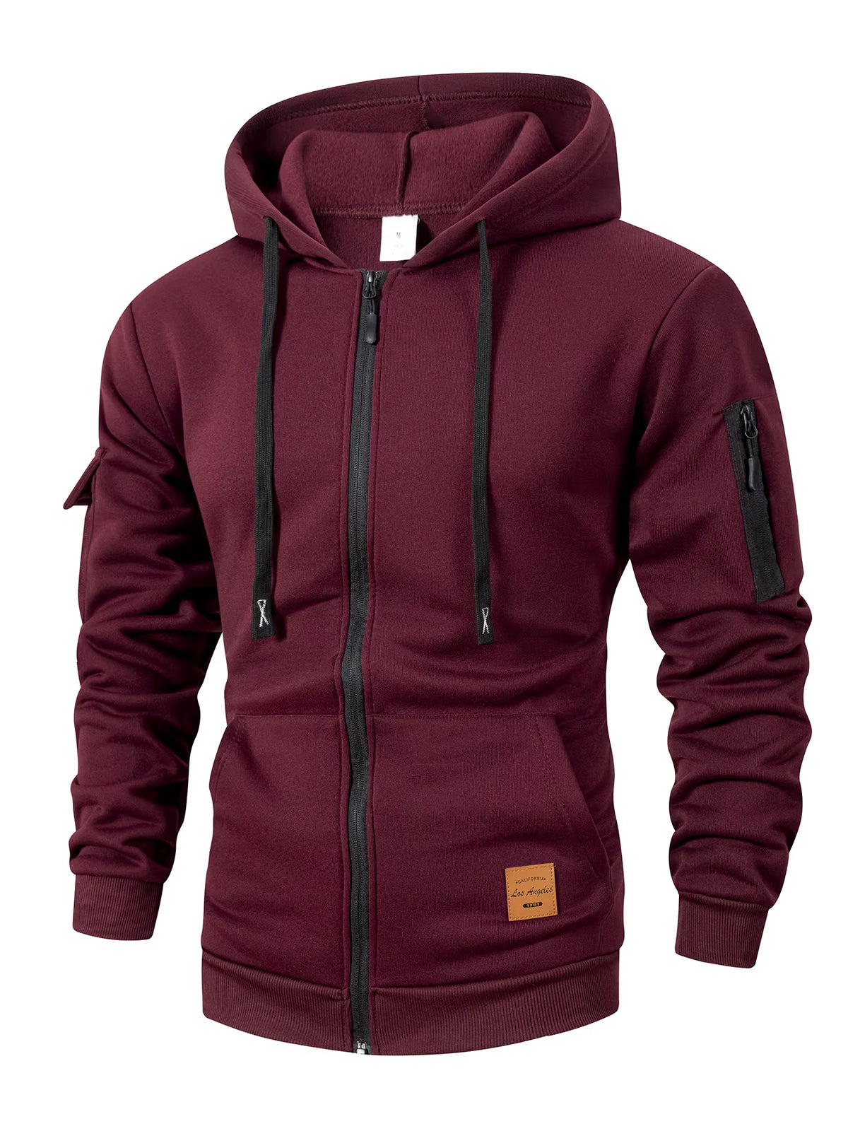2025 New Autumn Men Sweatshirts Long Sleeve Jacket Hoodie Zipper Closure Jacket Male Hoodies Sweatshirt Slim Fit Male Clothing